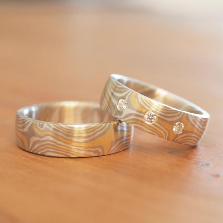 Mokume Gane Ringe