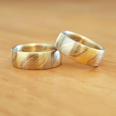 Mokume Gane Ringe